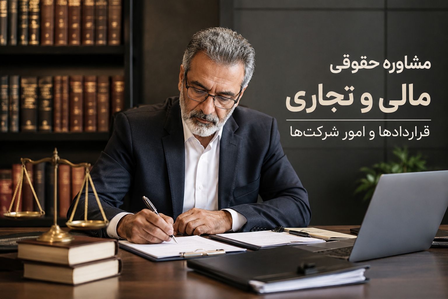 مشاوره حقوقی مالی و تجاری و قراردادها - وکیل‌دان