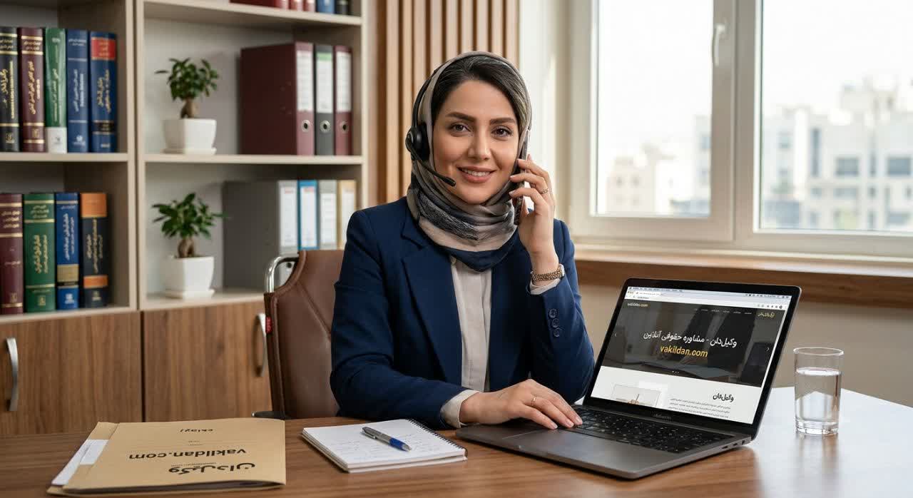 مشاوره حقوقی آنلاین و تلفنی وکیلدان