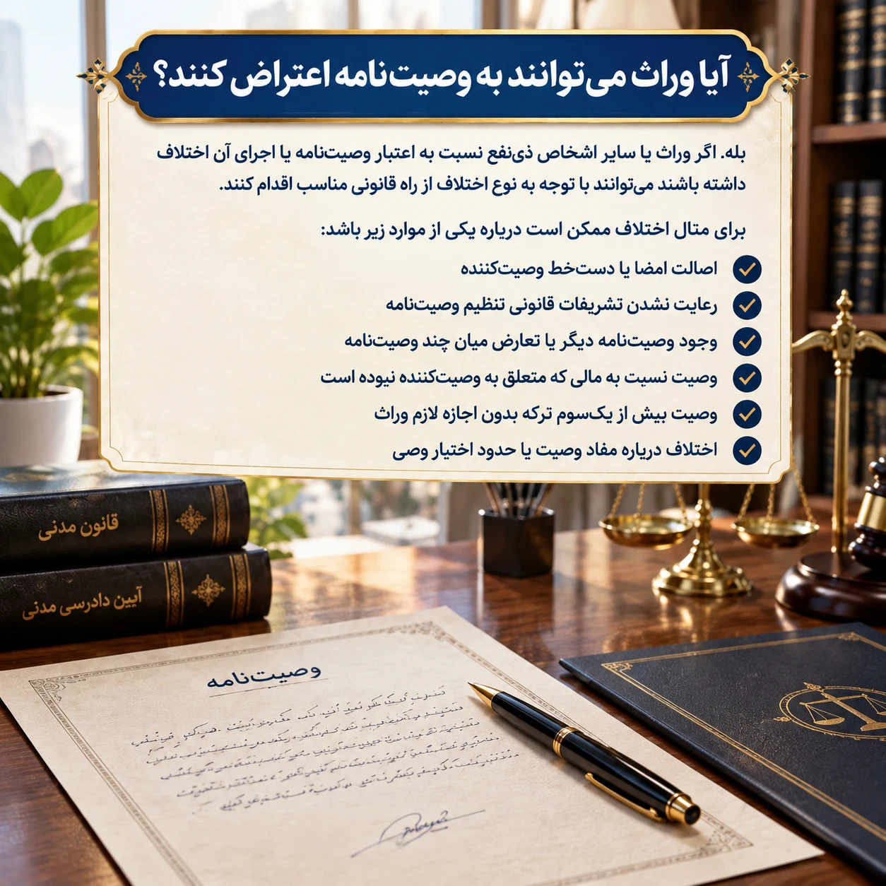 وصیت نامه