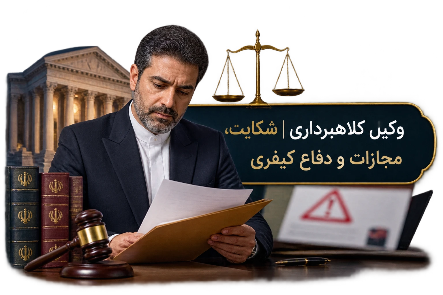 وکیل کلاهبرداری