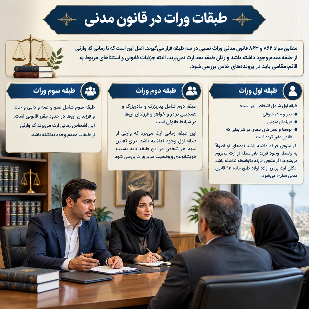 سهم الارث وراث