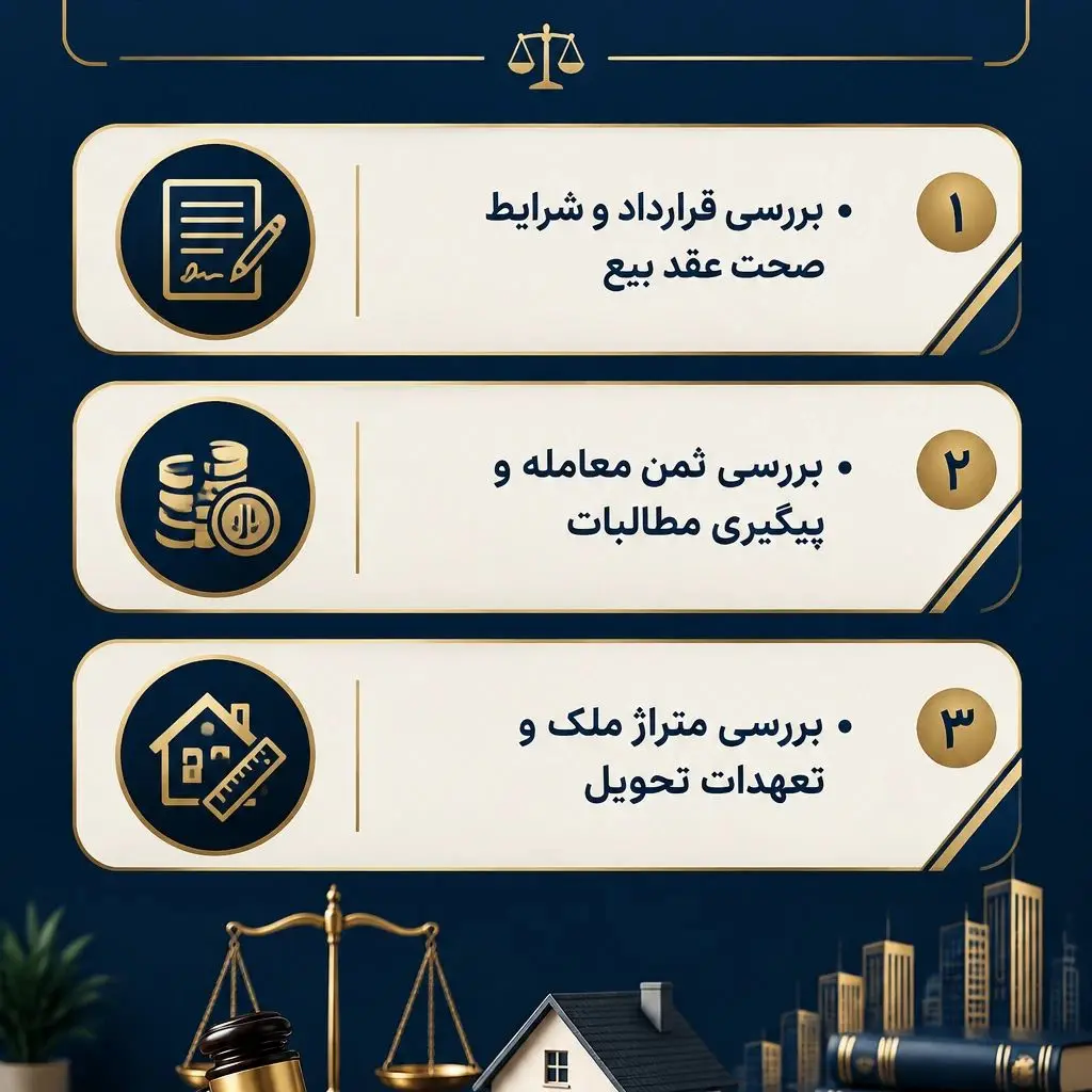 وکیل خرید و فروش ملک