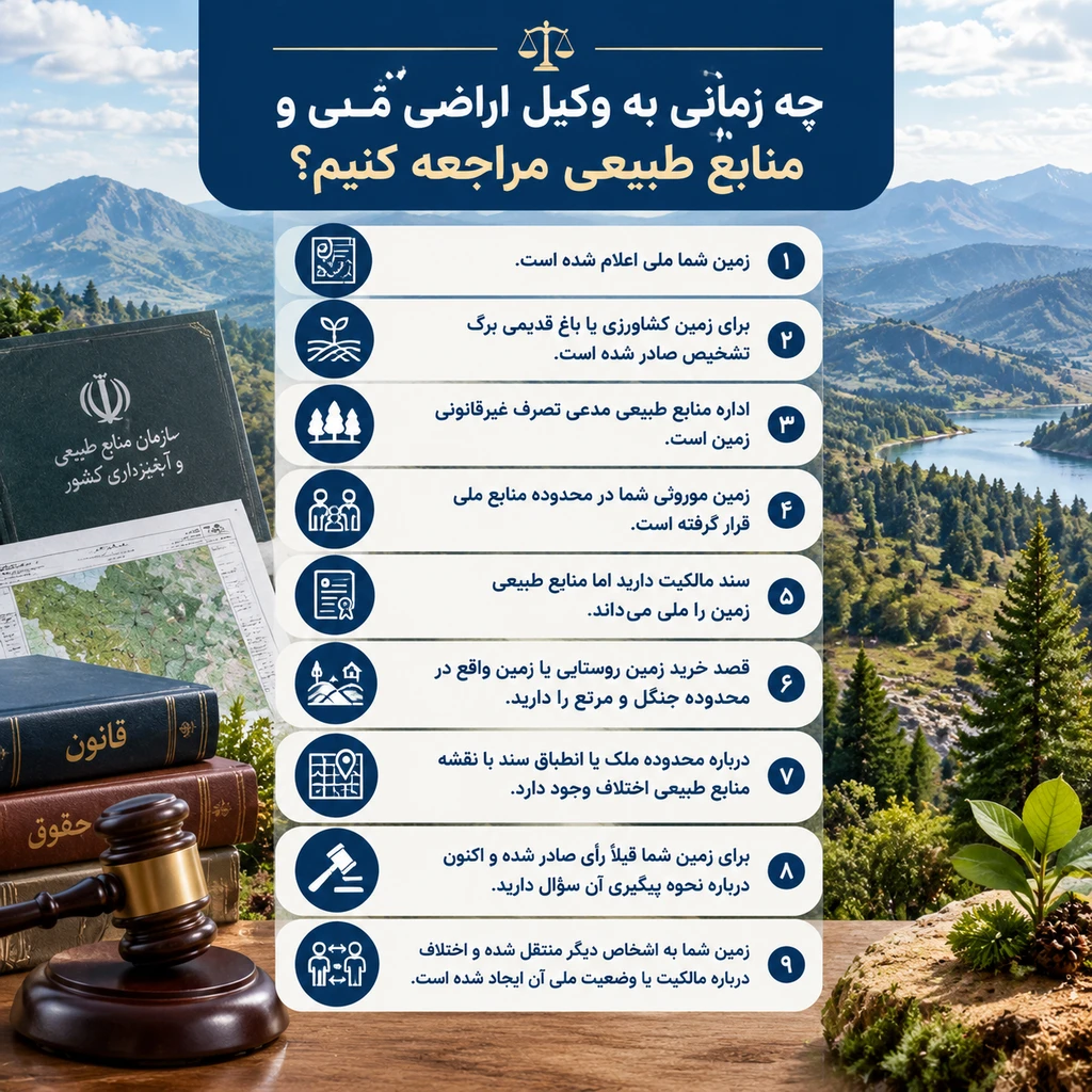 وکیل اراضی ملی و منابع طبیعی