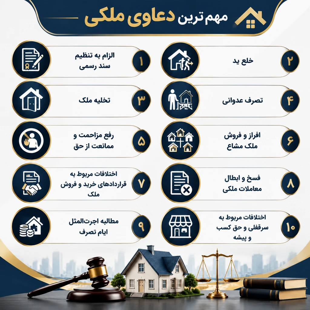 مشاوره با وکیل ملکی