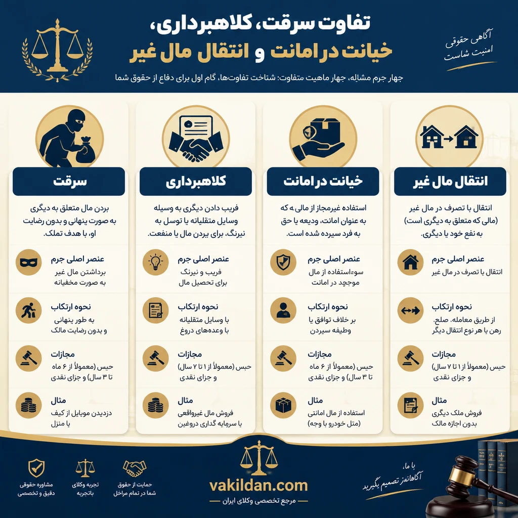 جرایم علیه اموال و مالکیت