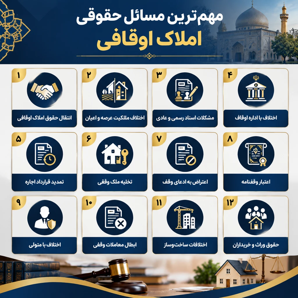 وکیل املاک اوقافی