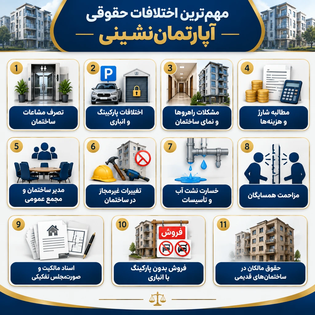 مشاوره با وکیل آپارتمان 
